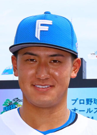 日本ハム阪口樂（2024年撮影）
