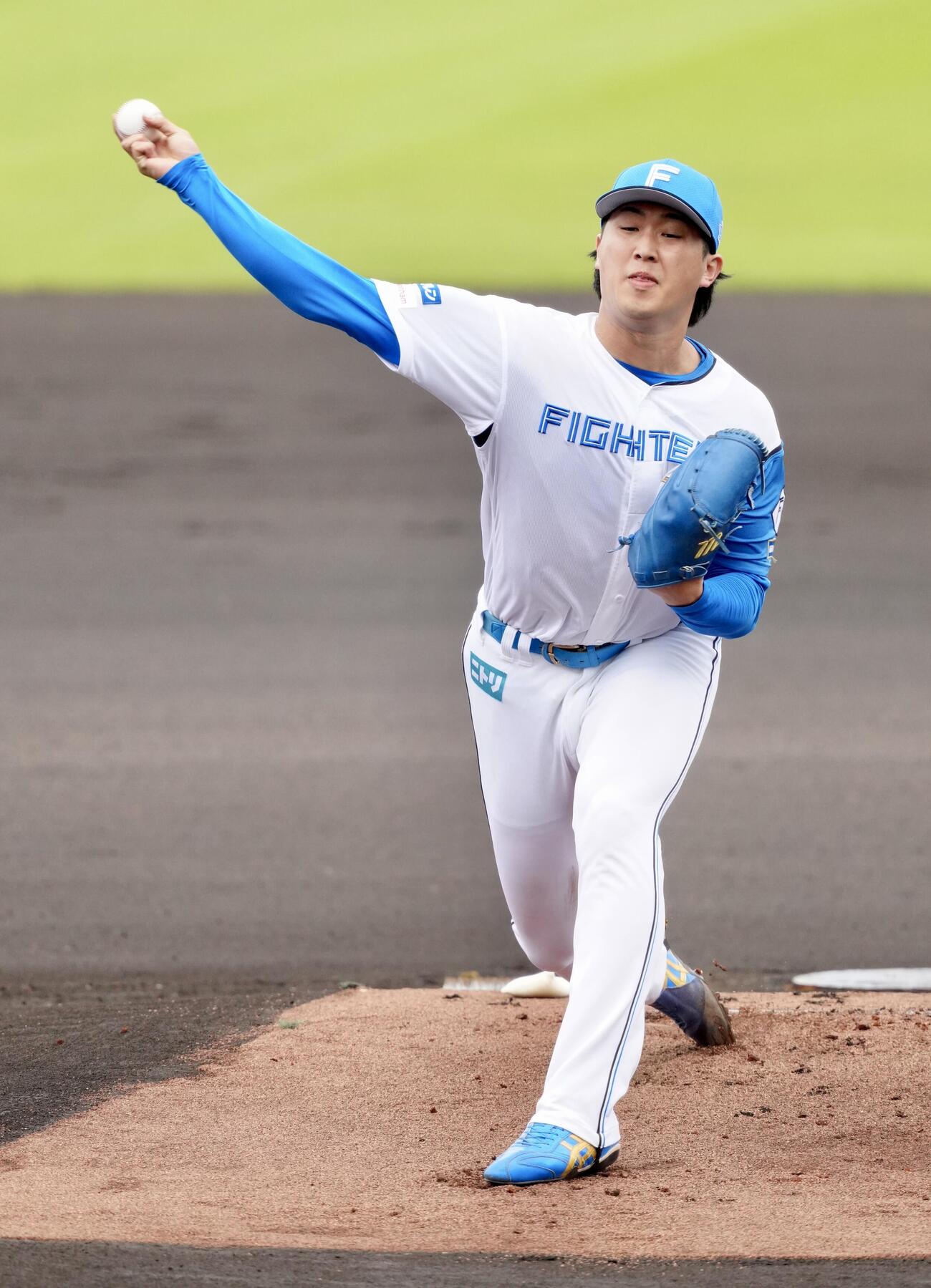 日本ハム松本遼大（2026年2月撮影）