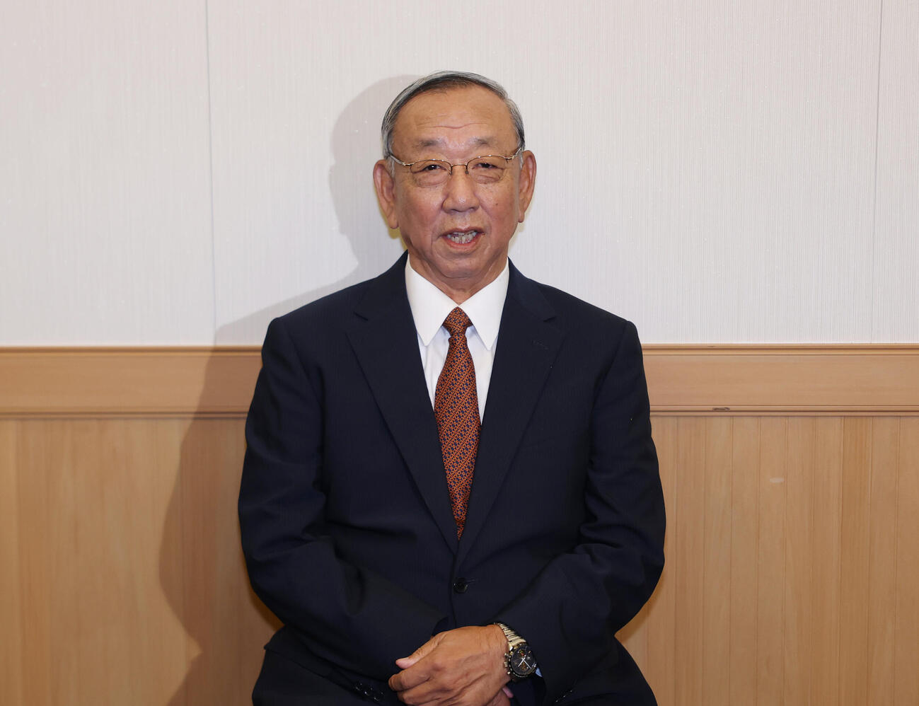 巨人の松井秀喜新監督について話をする堀内恒夫氏（撮影・増田悦実）
