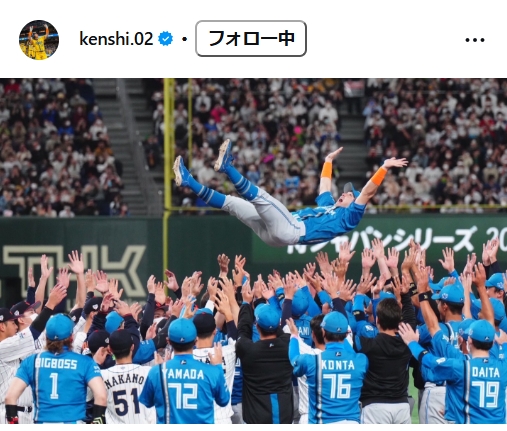 杉谷拳士氏のインスタグラムから