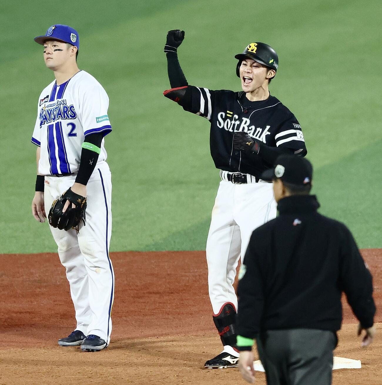 ソフトバンク庄子雄大（2026年10月撮影）