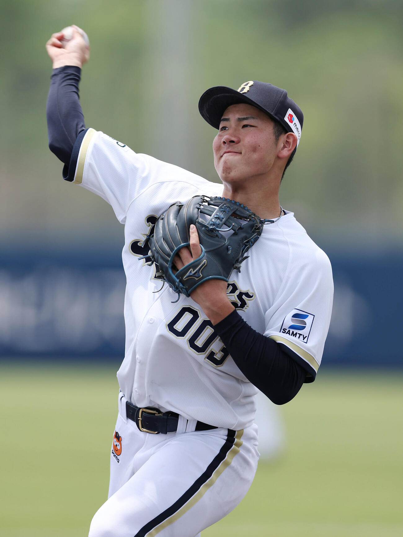 オリックス中西創大（2026年5月撮影）