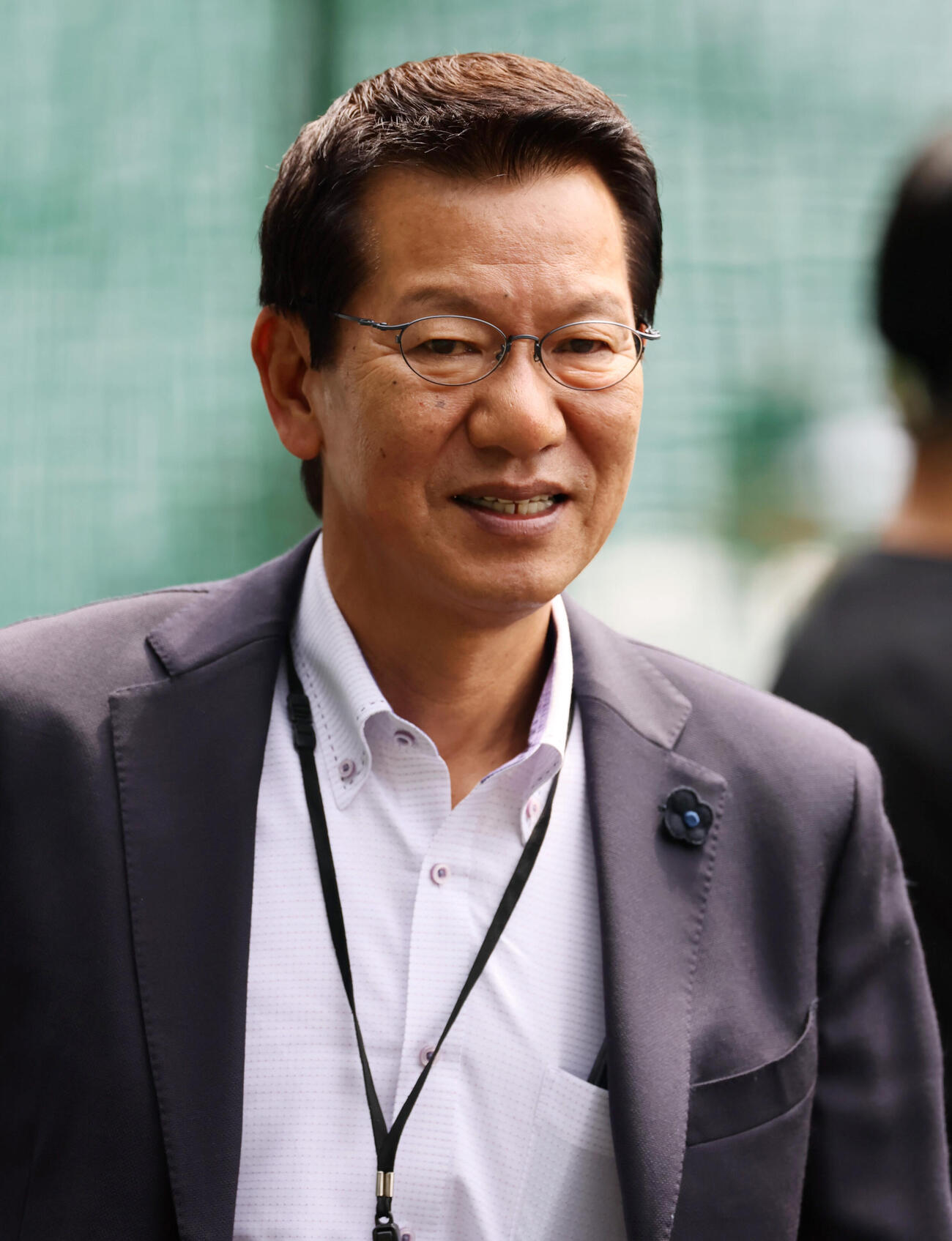 阪神対広島　大野豊氏（撮影・加藤哉）