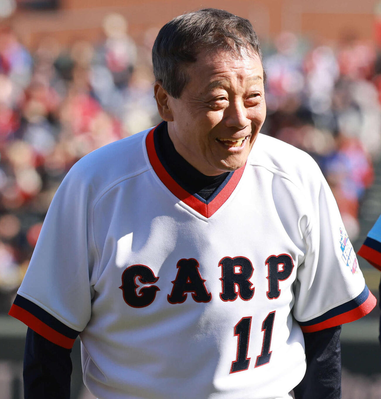 2025年11月、カープレジェンドゲーム2025　広島のレジェンドゲームに出場した池谷公二郎さん