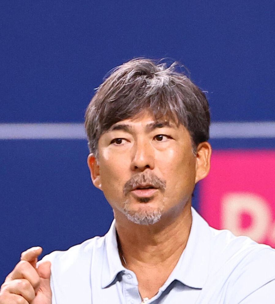 小笠原道大氏（2026年8月撮影）