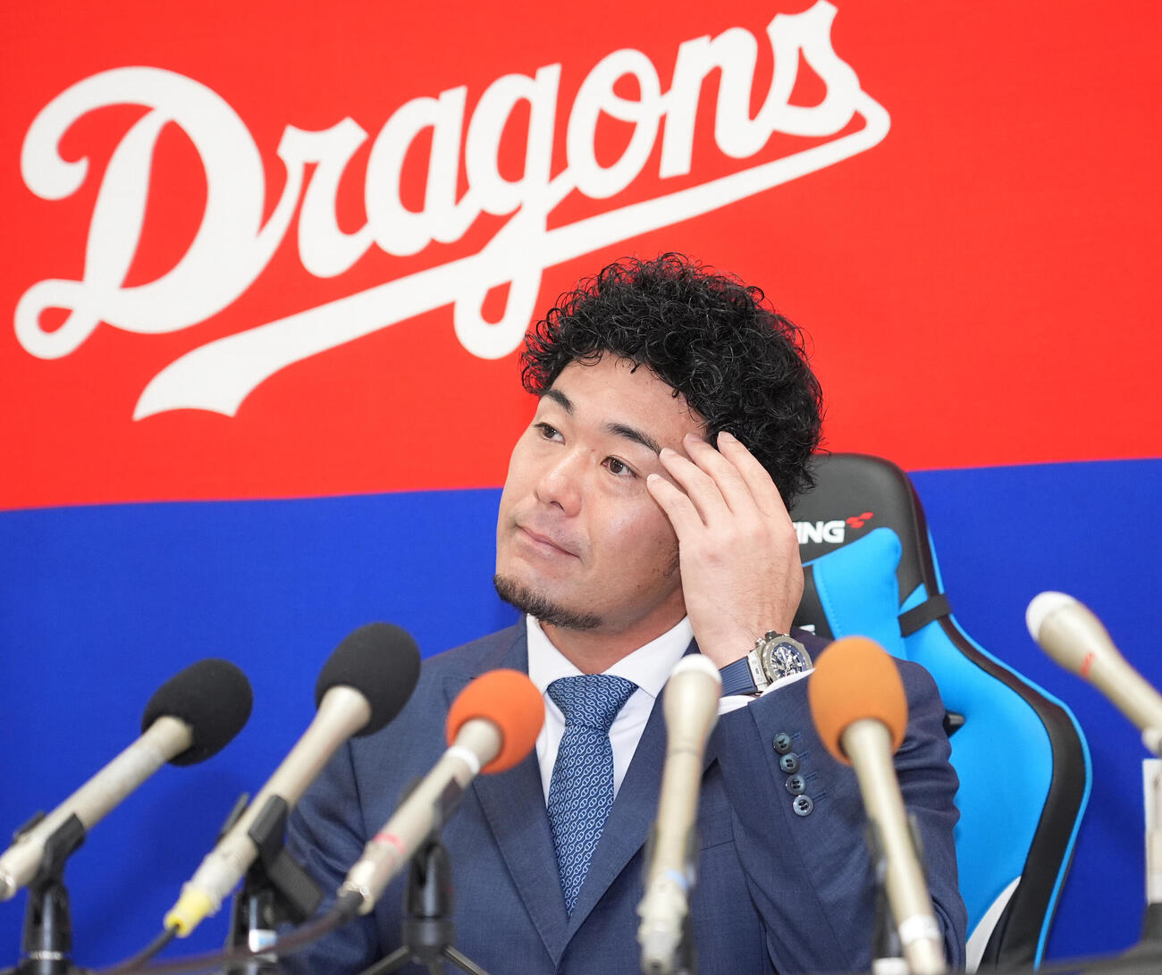 契約交渉を終え会見する木下拓哉（2026年10月29日撮影）