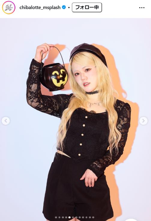 「M☆Splash！！」のTSUKI（公式インスタグラムから）