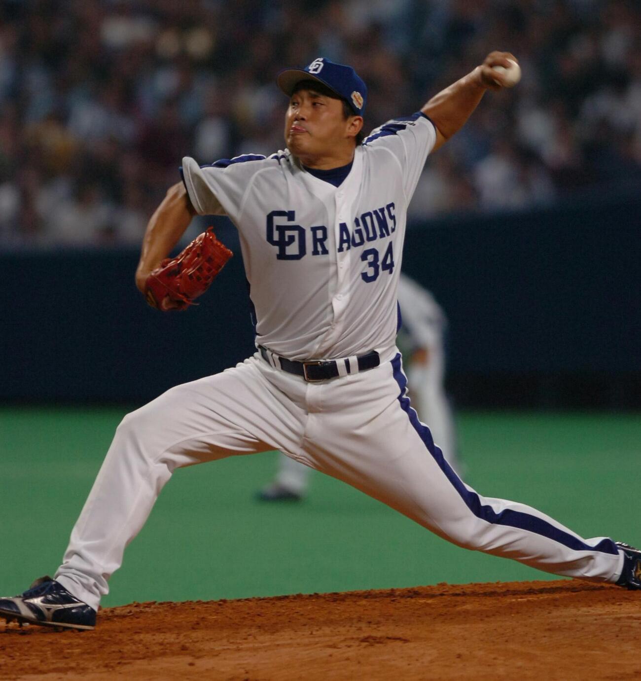 2006年10月22日、日本シリーズ第2戦　中日対日本ハム　先発の山本昌