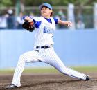 ＤｅＮＡ対阪神　ＤｅＮＡ６番手で登板した田中（撮影・鈴木正章）