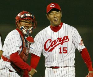 広島新井 黒田が引退発表の広瀬 倉に日本一誓う 野球 日刊スポーツ