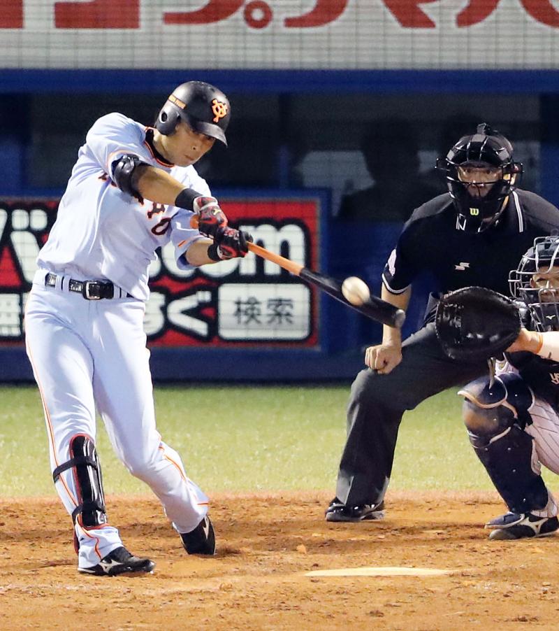 巨人亀井「いい集中力を持って」4カ月ぶり3号ソロ - 野球 : 日刊スポーツ
