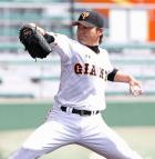 巨人対中日　巨人先発の杉内（撮影・河野匠）