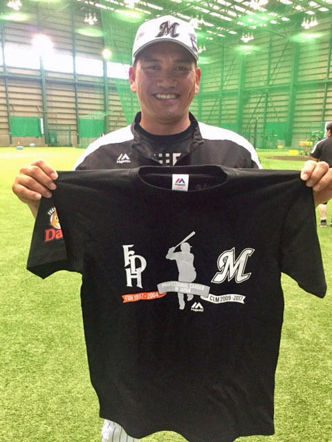 ロッテ井口のWロゴグッズ Tシャツなど完売 - 野球 : 日刊スポーツ