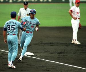 木製バット 稲葉篤紀 ヤクルト時代 すく