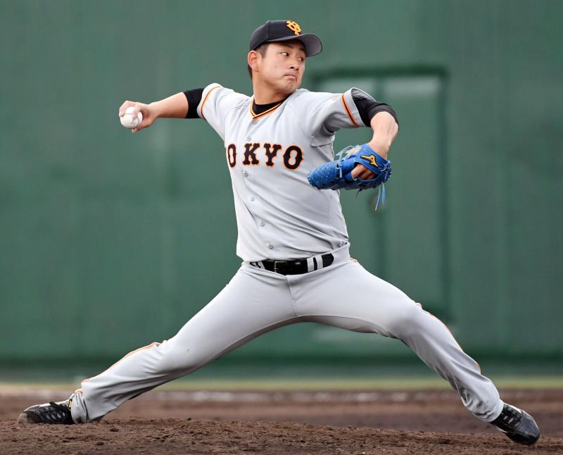 巨人ドラ３谷岡 １軍初登板０封 関西遠征に同行へ 野球 日刊スポーツ