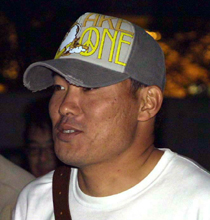 ナゴヤ球場でリハビリを行った福留（撮影・上野竜一）