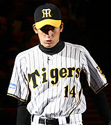 プロ野球選手によるシンポジウム「夢の向こうに」に参加した能見（撮影・加藤哉）
