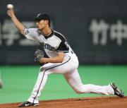 【日本ハム－ヤクルト】６回を投げ無失点のダルビッシュ（撮影・井上学）
