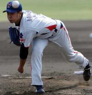 【楽天－ヤクルト】６回７安打２失点好投の（撮影・水谷安孝）