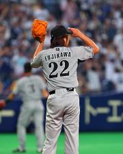 【中日－阪神】藤川は李にサヨナラ本塁打を浴びる（撮影・清水貴仁）