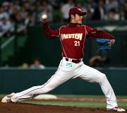 【西武-楽天】20勝をマークした楽天の岩隈(撮影・鹿野芳博)