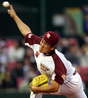 【楽天-西武】力投する楽天先発の田中(撮影・宇治久裕)