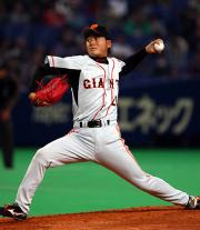 【中日-巨人】力投する先発の金刃(撮影・清水貴仁)