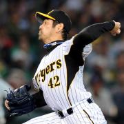 【阪神－巨人】力投する先発の下柳（撮影・河南真一）
