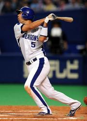【中日－楽天】和田がサヨナラ本塁打を放つ（撮影・桜井希望）
