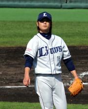 【巨人－西武】長野に先制の二塁打を許した涌井（撮影・水谷安孝）