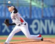 【ヤクルト－ソフトバンク】７回無失点の石川（撮影・たえ見朱実）