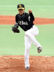 【ロッテ－ソフトバンク】先発和田は４回を２安打１失点（撮影・進尚幸）