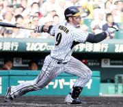 【阪神－広島】７回、２点適時二塁打を放ったマートン（撮影・加藤哉）