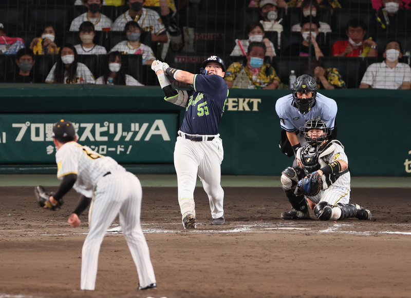 昨年甲子園で1試合3発を放ったヤクルト村上宗隆