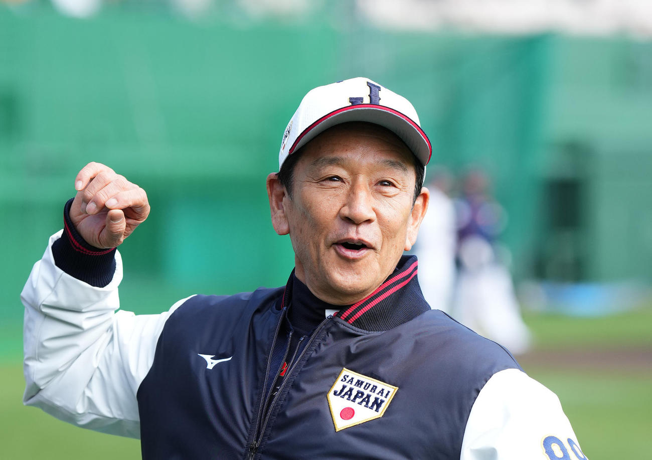 侍ジャパン栗山監督（23年2月22日撮影）