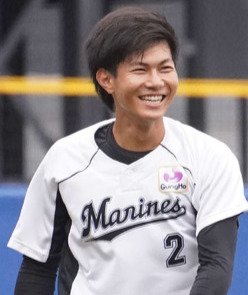 ロッテ藤原恭大（2020年10月）
