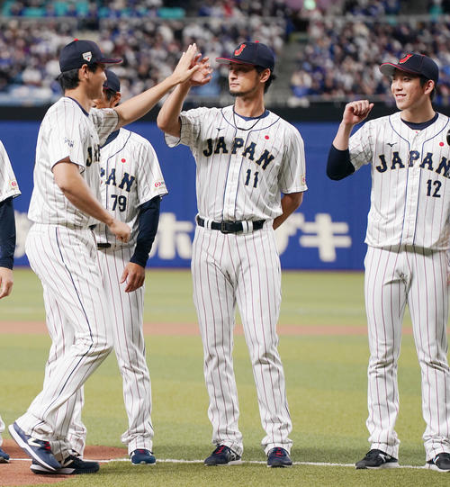 侍ジャパン　大谷翔平　ダルビッシュ　ユニフォームセット Amazon.co.jp: 大谷翔平 ユニフォーム 2023 WBC ユニフォーム 侍