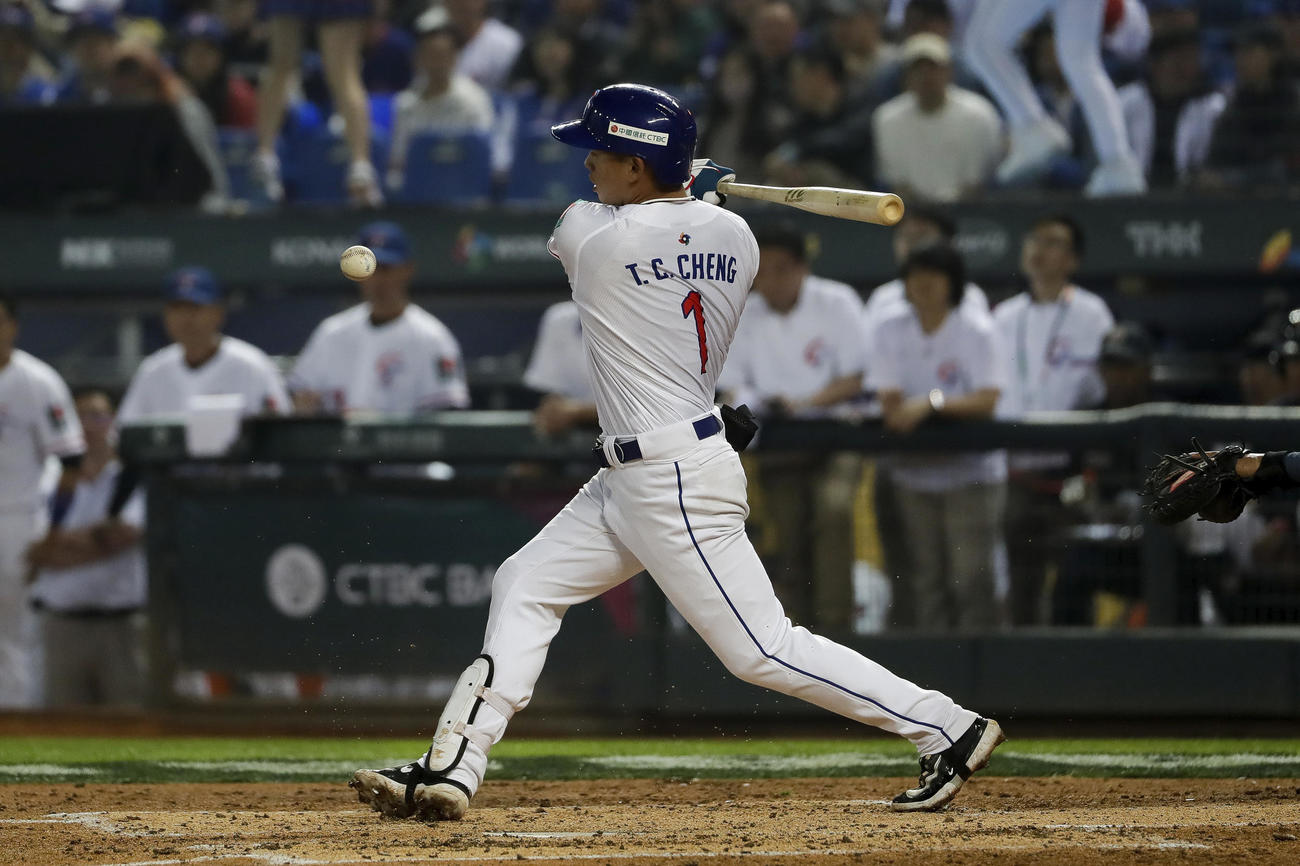 台湾の鄭宗哲（AP）