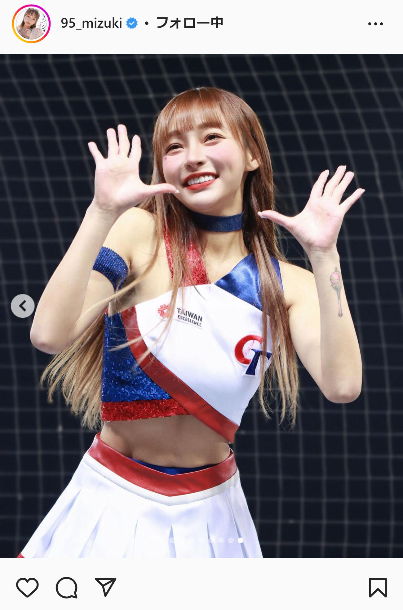 リン・シャンのインスタグラムより