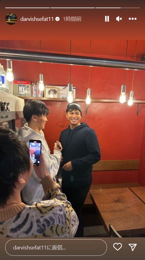 ダルビッシュ有のインスタグラムより
