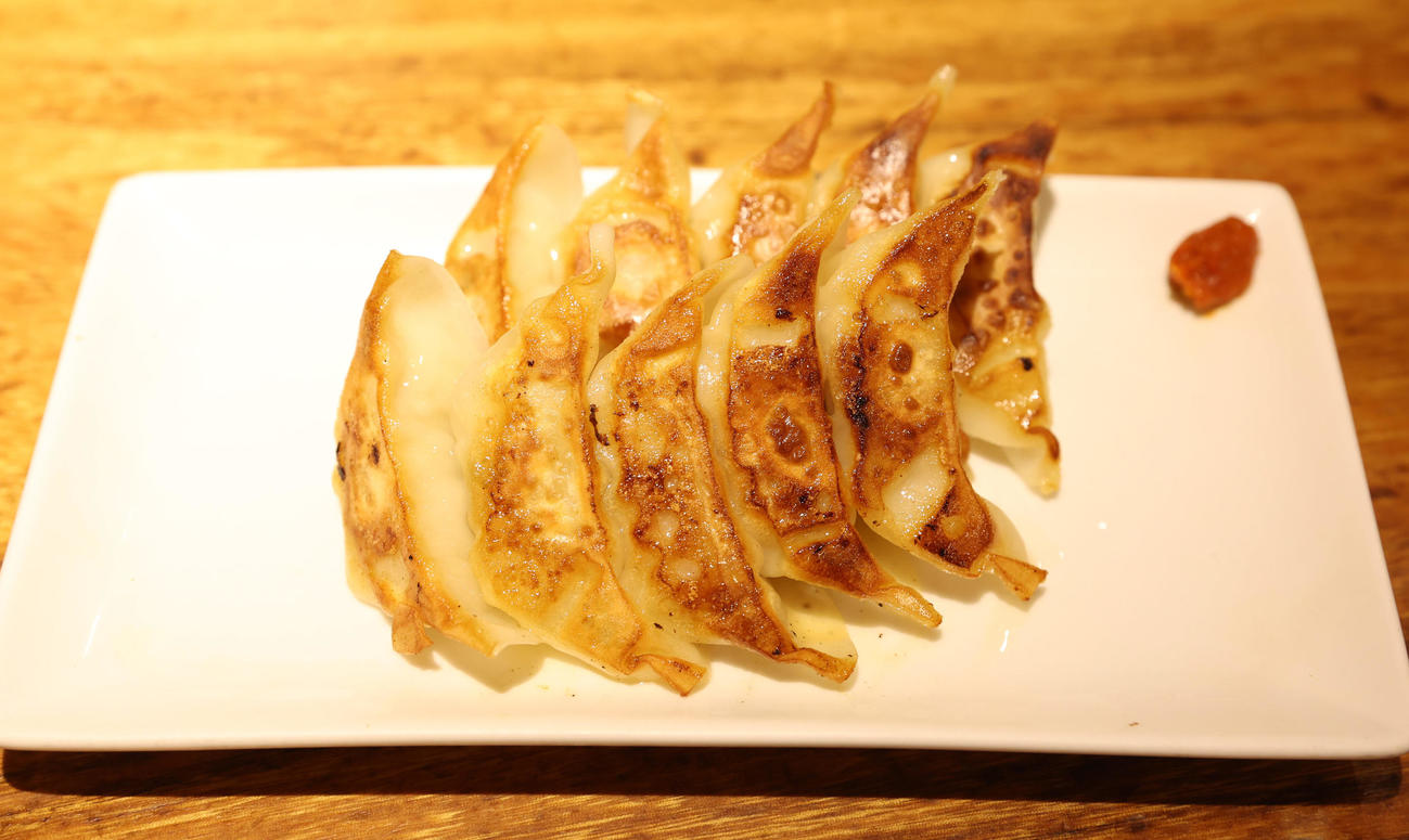 一風堂の「博多ひとくち餃子」（撮影・前田充）