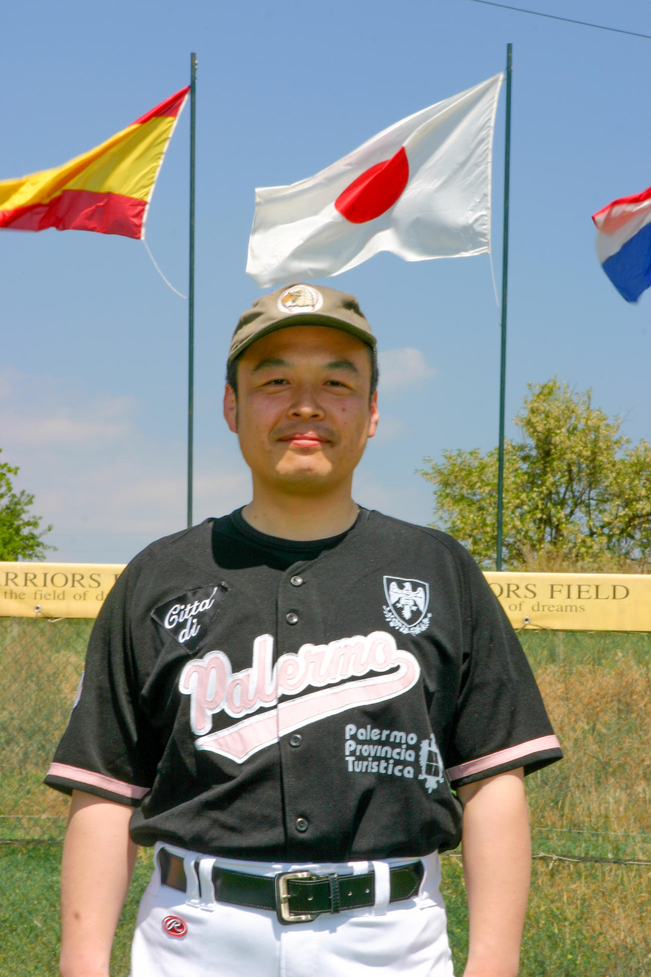 04～06年、イタリア・シチリア島のパレルモでプレーしていた当時の八木さん（八木虎造さん提供）