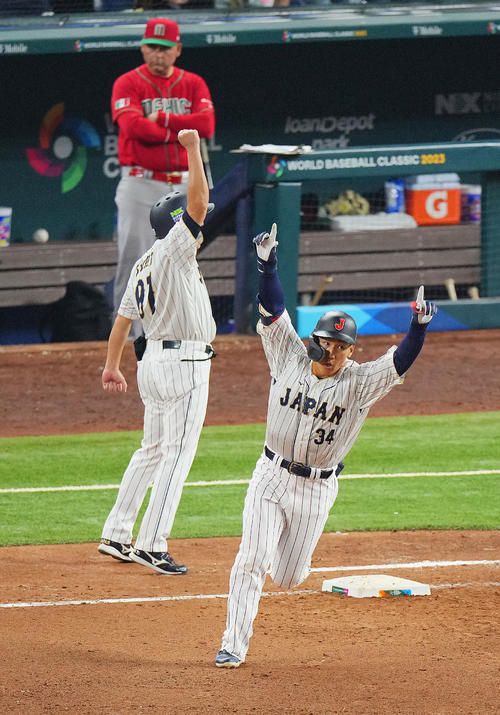 WBC】吉田正尚、守備でも魅せた レーザービームで2人目の生還は許さず