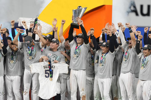 WBC】大谷翔平がMVP！胴上げ投手「リアル二刀流」で日本3大会ぶり3