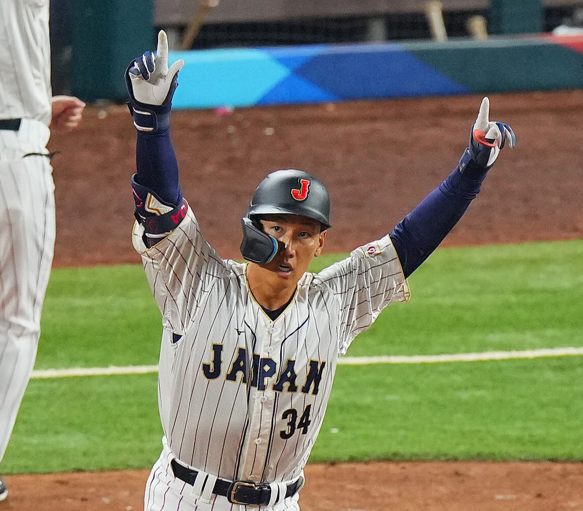 吉田正尚（2023年3月19日撮影）