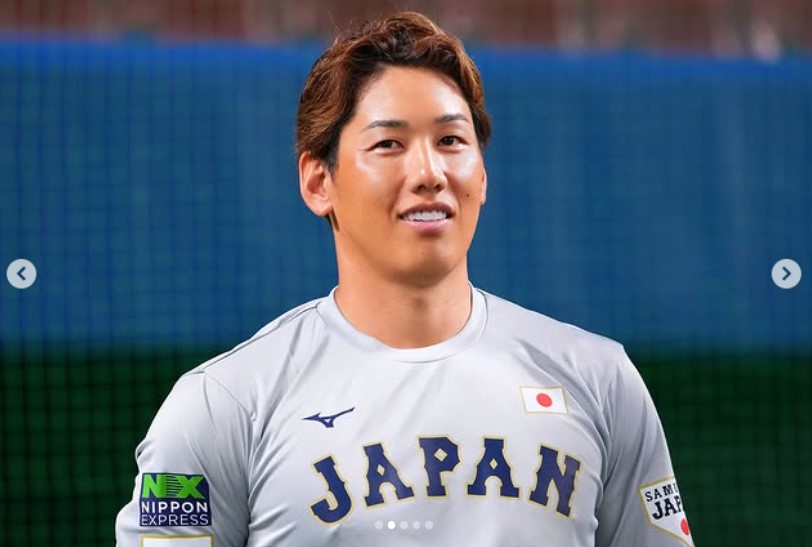 侍ジャパン公式インスタグラムから