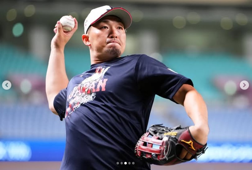 侍ジャパン公式インスタグラムから