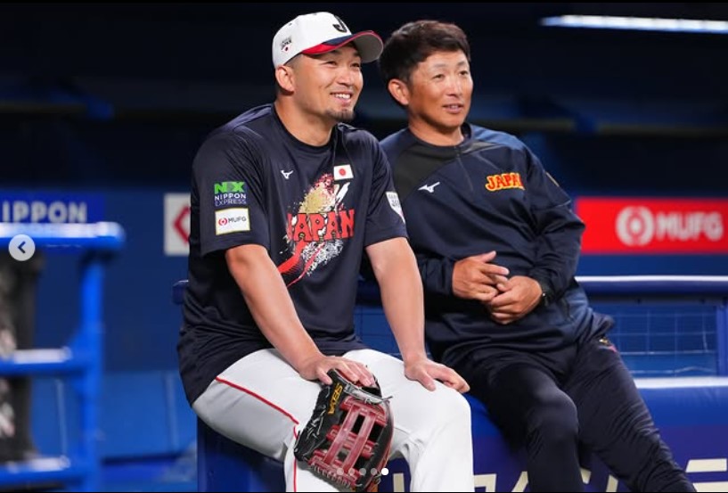 侍ジャパン公式インスタグラムから