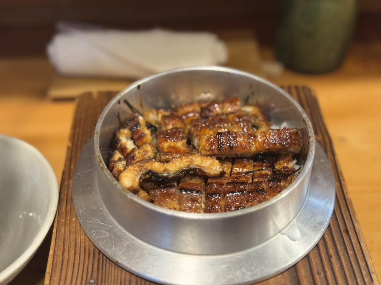 大谷や近藤が愛したうなぎの名店「三福」のうなぎ釜まぶし（撮影・小早川宗一郎）