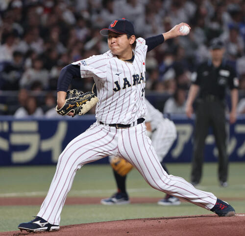 WBC】宮城大弥、緩急差69キロの超遅球も披露 大谷翔平からも「ナイス
